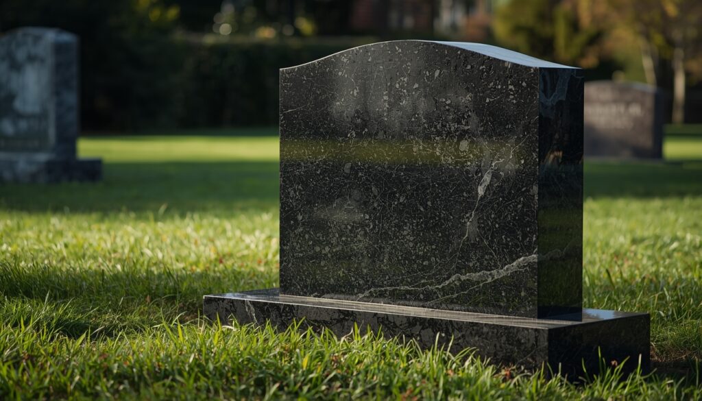Memorial setting that represents honor and dignity
