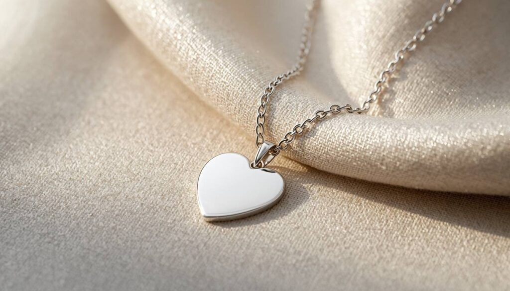 Memorial jewelry necklace used to honor a loved one
After the section about ashes and keepsakes Show how memorial jewelry keeps loved ones close cremation-jewelry-detail.jpg Realistic close-up photograph of a memorial pendant slightly open to show an inner compartment without visible contents, clean background, soft lighting, high realism, tasteful and respectful tone, no text, no cartoon Close-up of cremation jewelry designed to hold a keepsake
After the section about styles and display options Highlight jewelry as both wearable and display-worthy memorial-jewelry-display.jpg Realistic photograph of memorial jewelry displayed inside a glass dome case on a wooden surface, warm natural light, detailed materials, calm and comforting atmosphere, professional photography style, no illustration Memorial jewelry displayed as a lasting keepsake