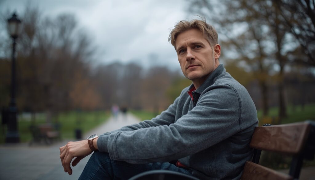 Individual reflecting during the stages of grief after pet loss