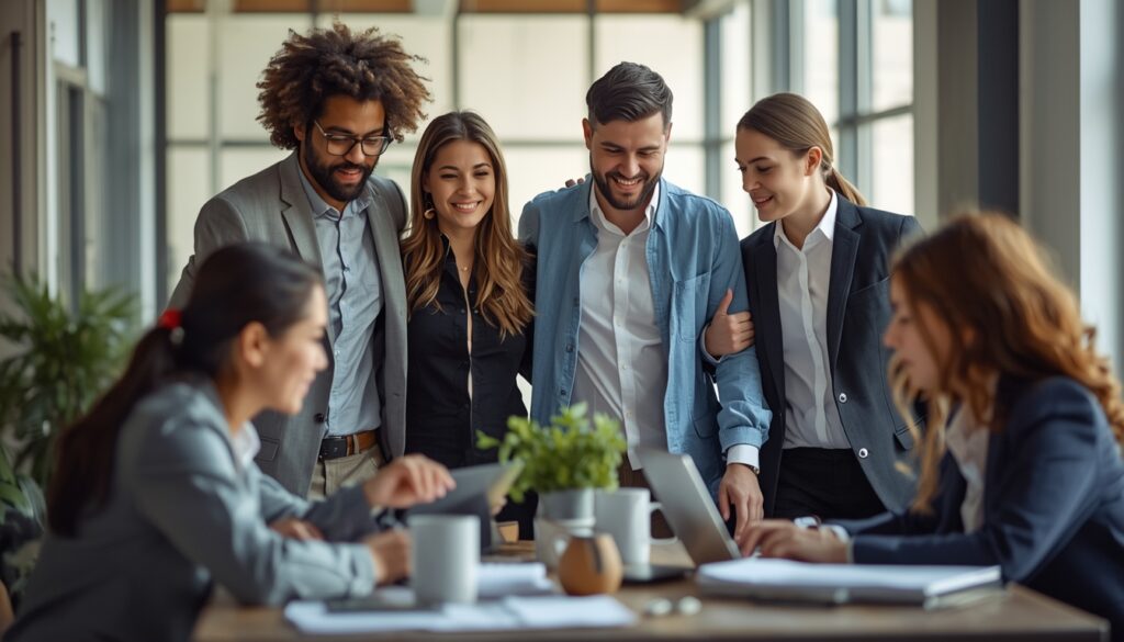 team supporting each other and moving forward after loss